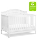 Charlie 4-in-1 Convertible Crib White