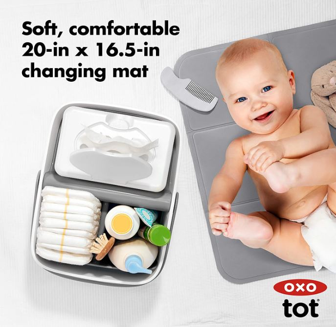 OXO Tot Diaper Caddy w/ Changing Mat