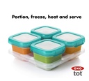 OXO Tot Baby Blocks Freezer Storage Containers 6oz - Teal