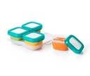 OXO Tot Baby Blocks Freezer Storage Containers 4oz - Teal