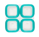 OXO Tot Baby Blocks Freezer Storage Containers 4oz - Teal