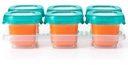 OXO Tot Baby Blocks Freezer Storage Containers 2oz - Teal