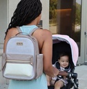 Itzy Mini Diaper Backpack Vanilla Latte