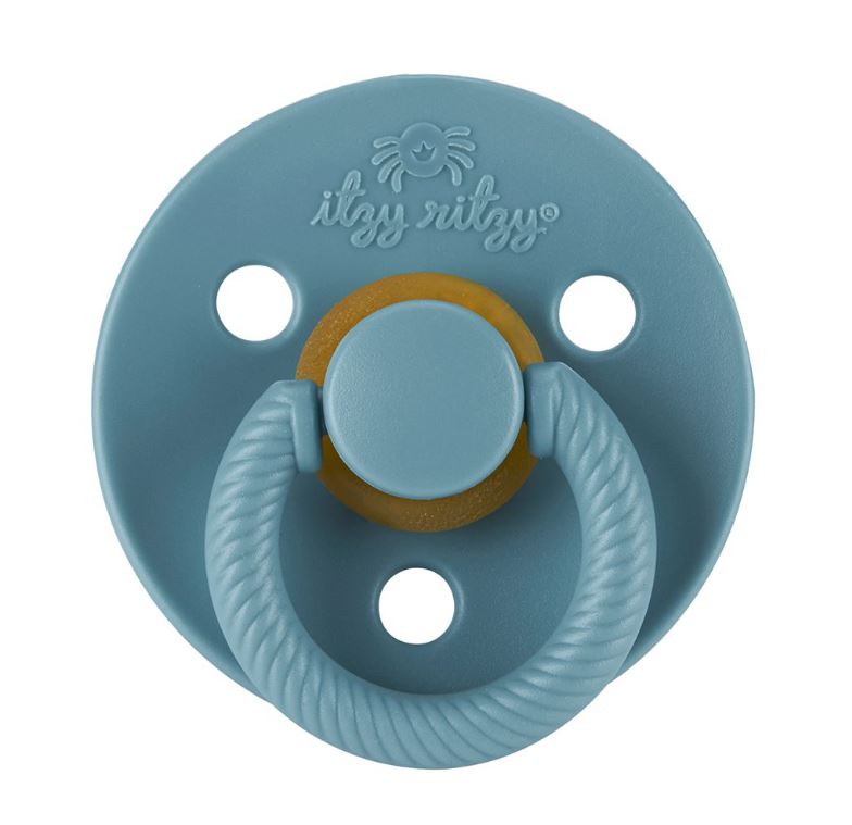 Itzy Natural Rubber Pacifier 2pk - Harbor & Coast