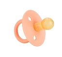 Itzy Natural Rubber Pacifier 3pk - Apricot & Terracotta