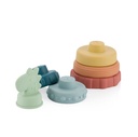 Itzy Stacker Silicone Stacking Toy -Dino