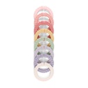 Ritzy Rings Lingking Ring Set - Pastel Rainbow