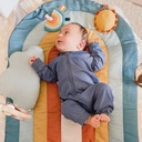 Ritzy Tummy Time Play Mat - Rainbow