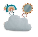 Ritzy Tummy Time Play Mat - Rainbow
