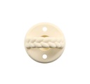 Sweetie Soother 2pk - Toast & Buttercream Braid