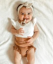 Sweetie Soother 2pk - Toast & Buttercream Braid