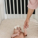Cottontail Floral 2pk Microfiber Crib Sheet