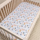 Koala Palms 2pk Microfiber Fitted Crib Sheet