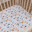 Koala Palms 2pk Microfiber Fitted Crib Sheet