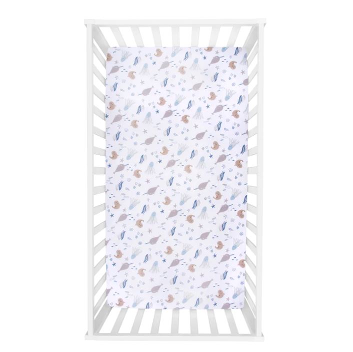 Sea Babies 3pc Crib Bedding Set