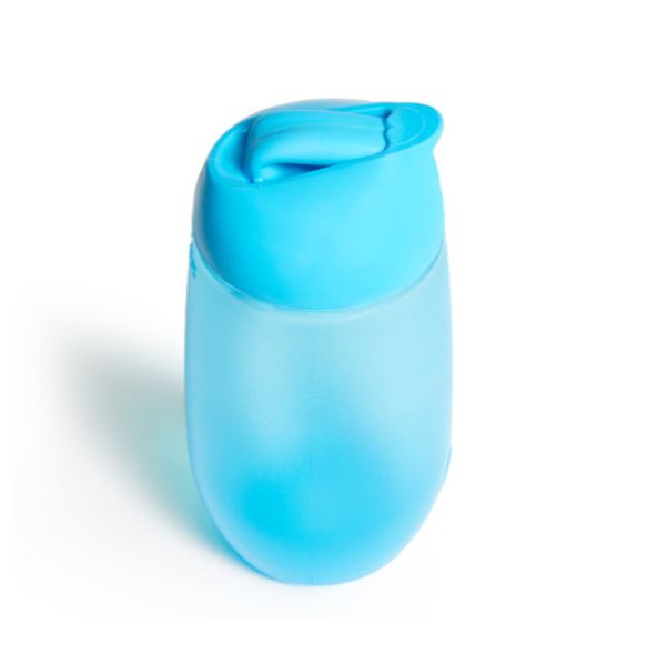 Simple Clean Straw Cup Blue 10 oz