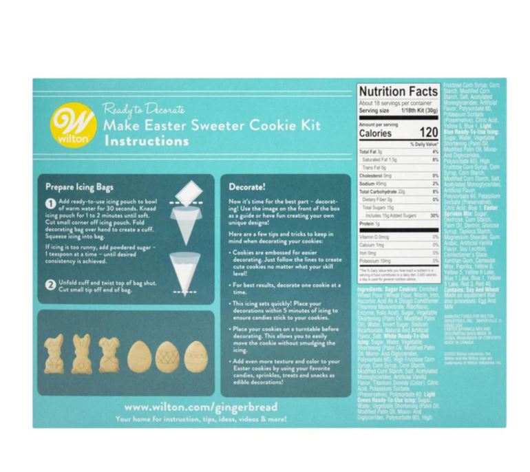 Egg & Bunny Sugar Cookie Kit