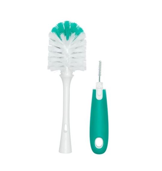 OXO Tot Bottle Brush with Stand Teal