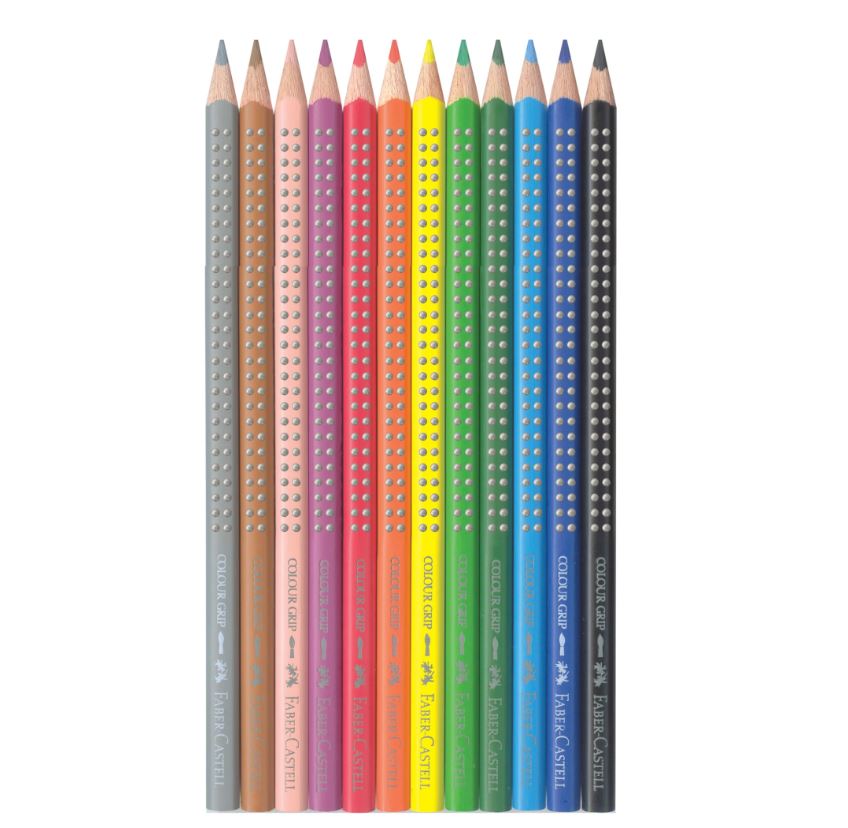 Faber Castell Grip Watercolor EcoPencils 12ct