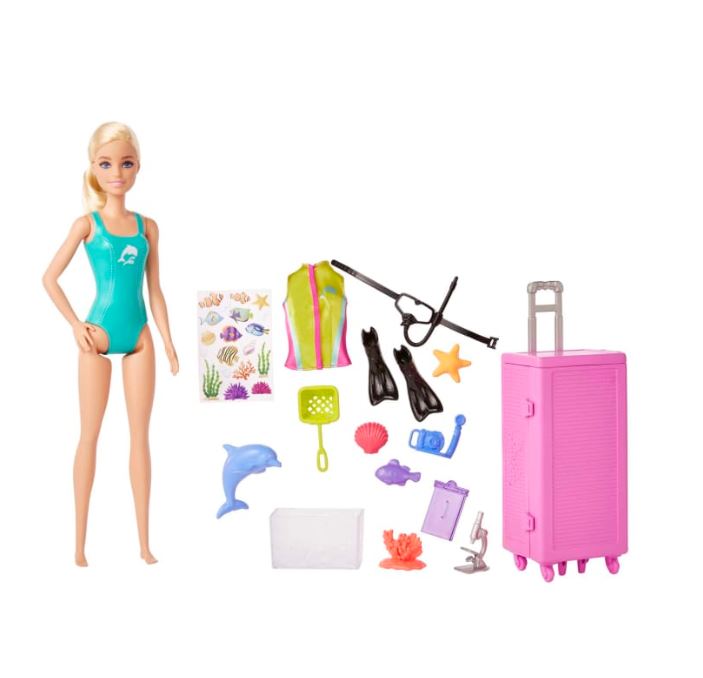 Barbie Marine Biologist Playset Blonde