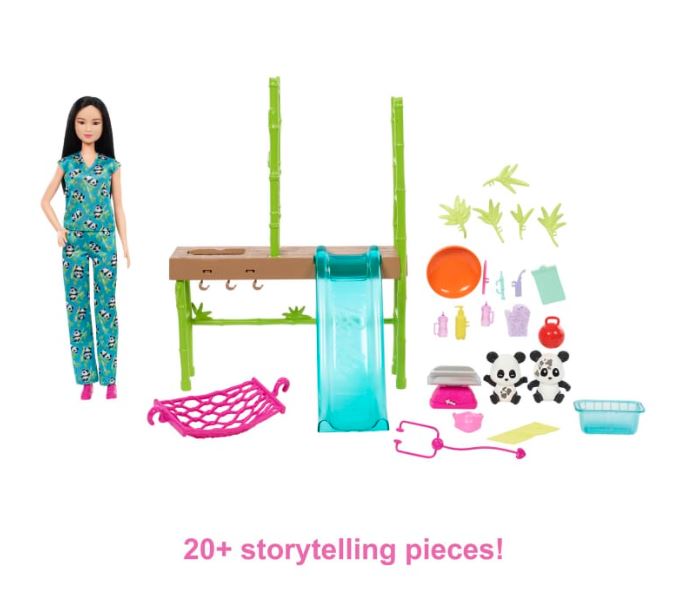 Barbie Panda Rescue Set