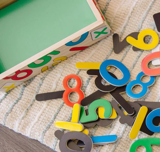 Magnetic Wooden Numbers