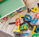 Magnetic Wooden Numbers