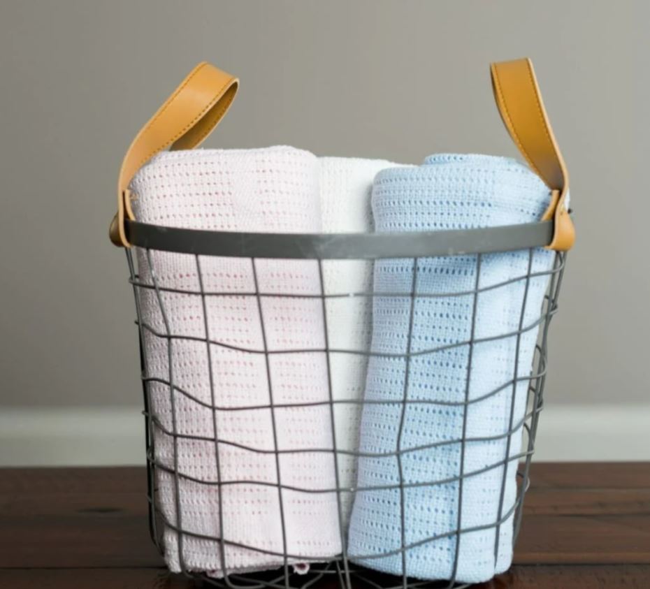 Cellular Blanket - Blue