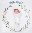 Hello World Milestone Blanket