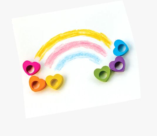 Heart Ring Crayons