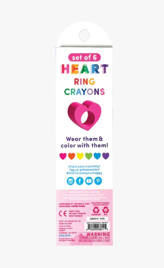 Heart Ring Crayons