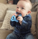 Chew Crew Silicone Baby Teether Whale