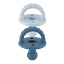 Sweetie Soother Orthodontic Pacifier - Sky & Surf 6-18M