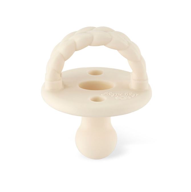 Sweetie Soother Orthodontic Pacifier - Toast & Buttercream 6-18M