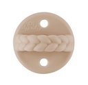 Sweetie Soother Orthodontic Pacifier - Toast & Buttercream 0-6M