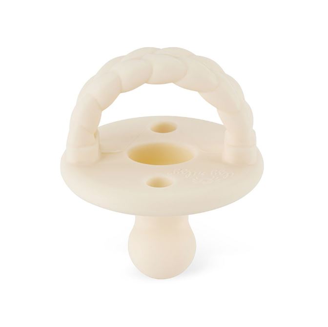 Sweetie Soother Orthodontic Pacifier - Toast & Buttercream 0-6M