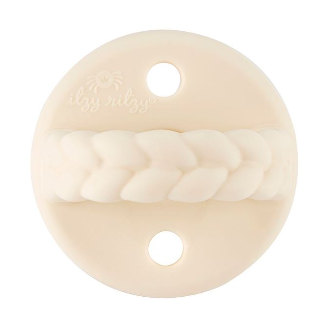 Sweetie Soother Orthodontic Pacifier - Toast & Buttercream 0-6M