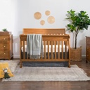 Kalani 4-in-1 Convertible Crib Chestnut