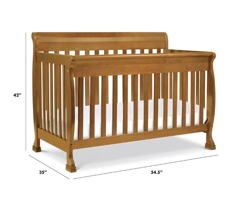 Kalani 4-in-1 Convertible Crib Chestnut