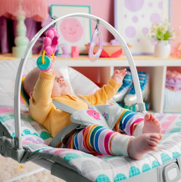 Rosy Rainbow Infant to Toddler Rocker