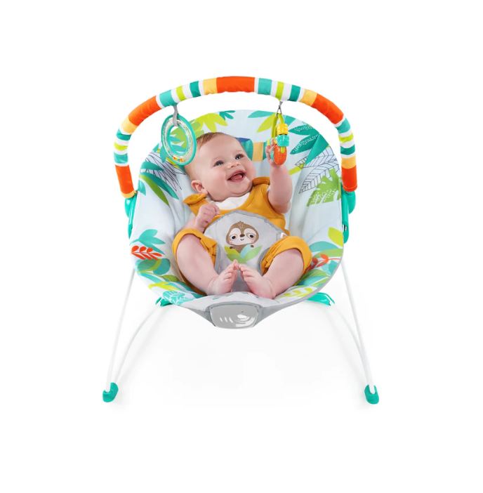 Rainforest Vibes Vibrating Bouncer