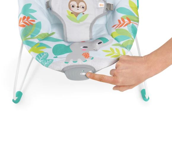 Rainforest Vibes Vibrating Bouncer