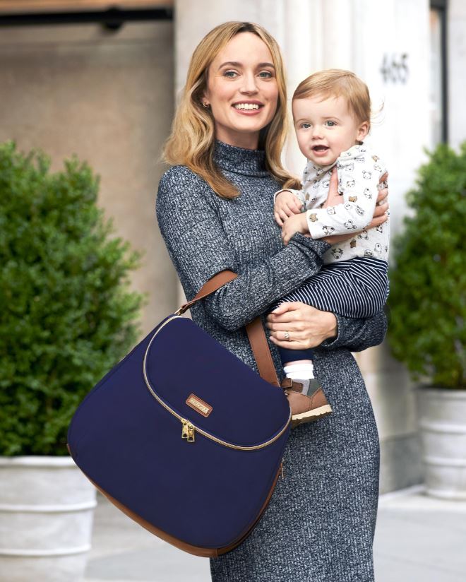 Curve Diaper Bag Navy