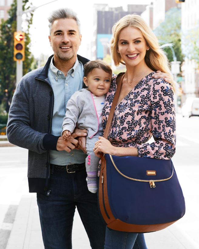 Curve Diaper Bag Navy