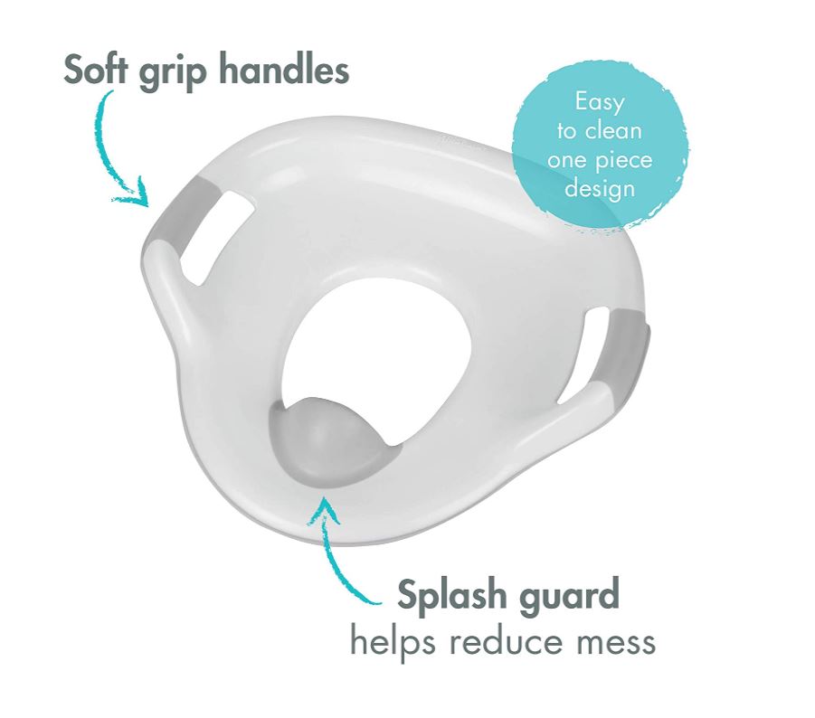 Soft Grip Potty - Gray