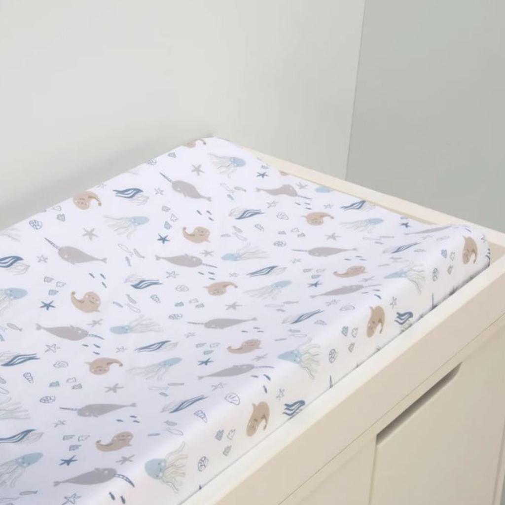 Sea Babies Changing Pad Cover