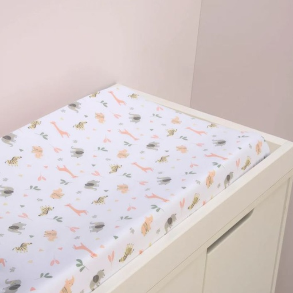 Sweet Jungle Changing Pad Cover