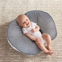 Boppy Pillow Luxe Cover Gray Brushstroke