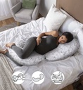 Boppy Total Body Pillow Scattered Leaves