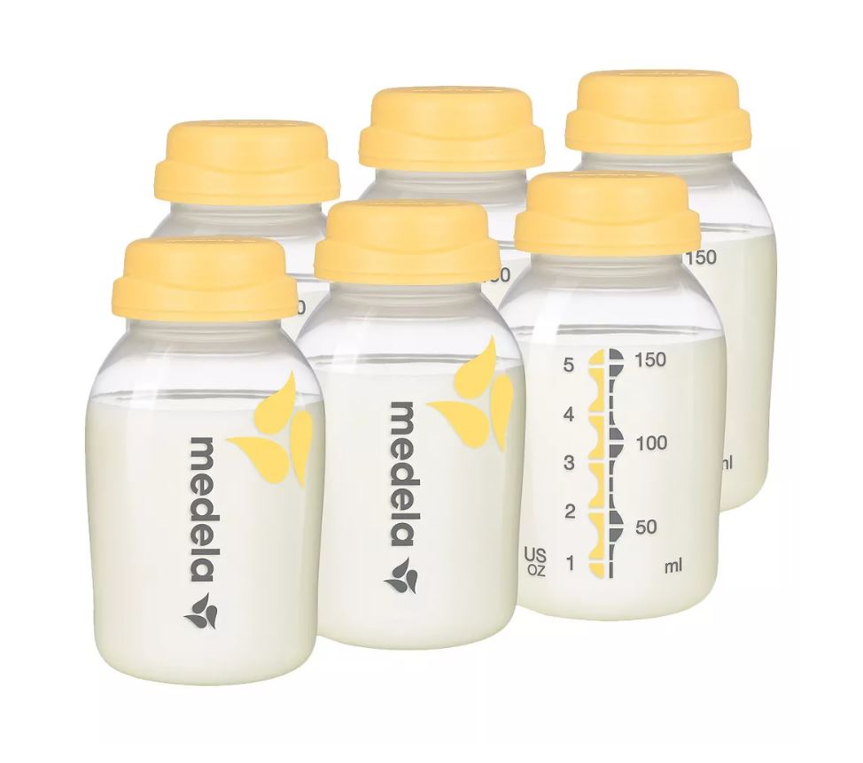 Medela Breastmilk Collection & Storage Bottles 6pk